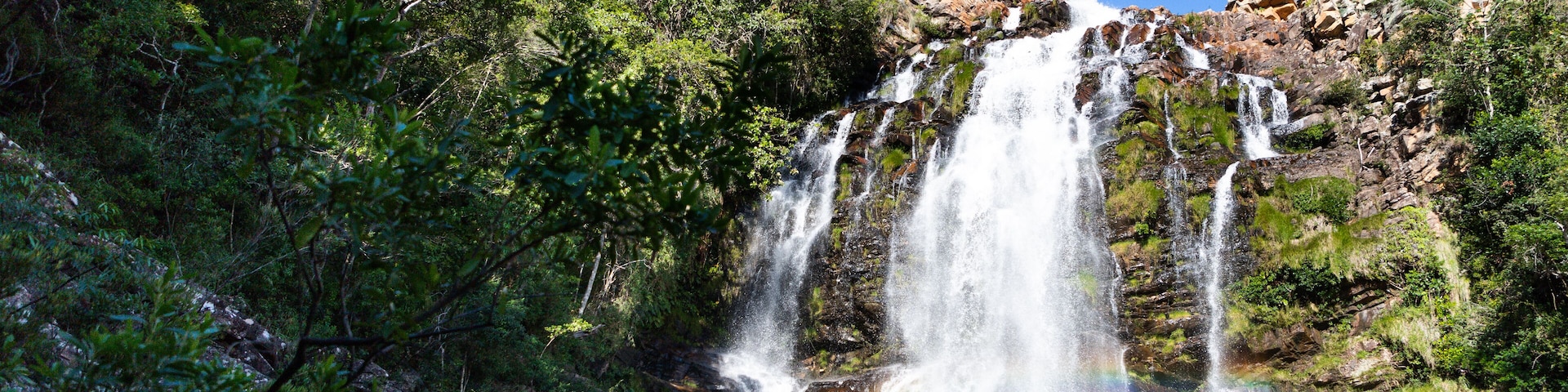 Maroon Mountain Waterfall - Santana do Riacho,MG.; Shutterstock ID 1343197490; Purchase Order: -
