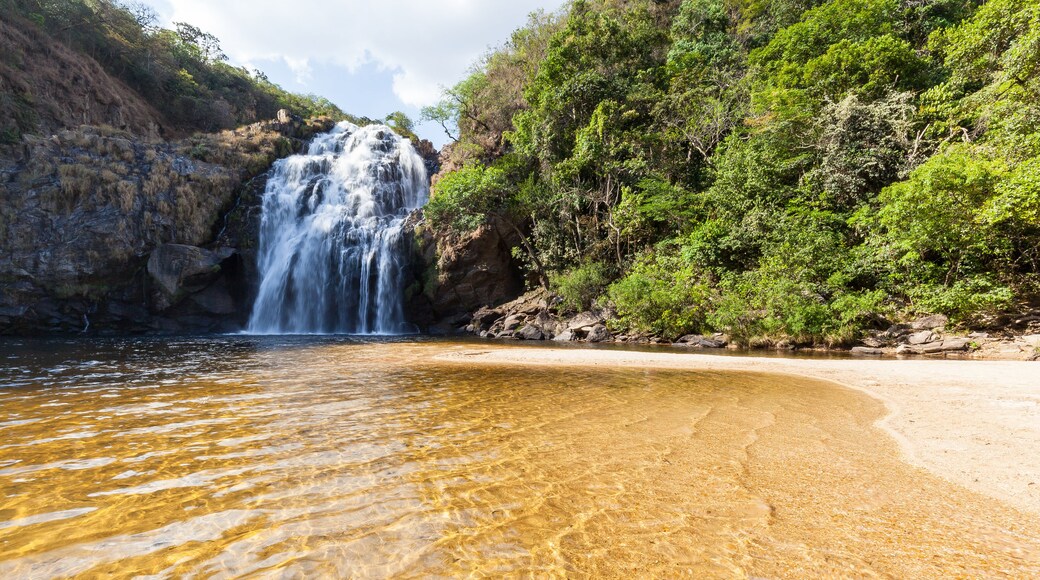 'Maria Augusta" waterfall at Sao Joao Batista do Gloria, Minas Gerais, Brazil