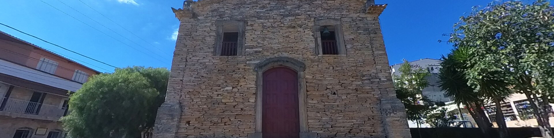 Stone Church (Nossa Senhora do Rosario) in Sao Thome das Letras, Minas Gerais, Brazil