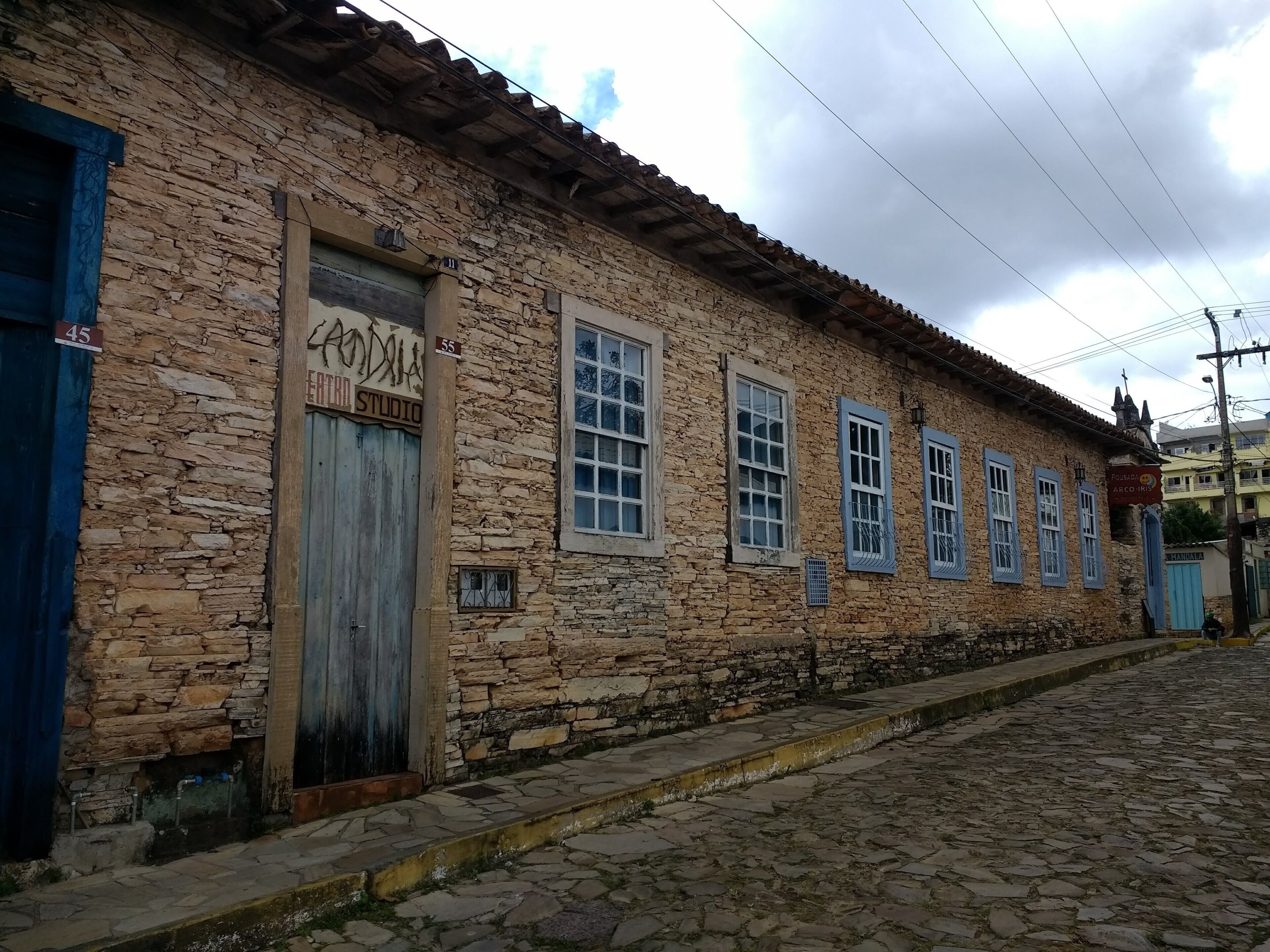 São Tomé das Letras. Stone city embedded in the mountains of Minas Gerais State/Brazil.