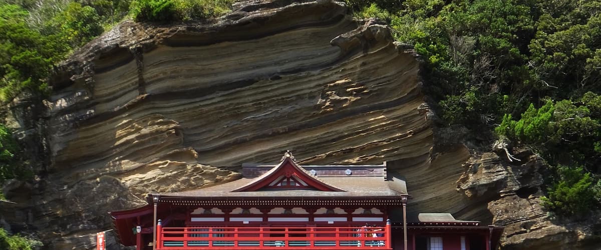 Kannon-dō hall of Daifuku-ji temple in Tateyama, Chiba Prefecture
