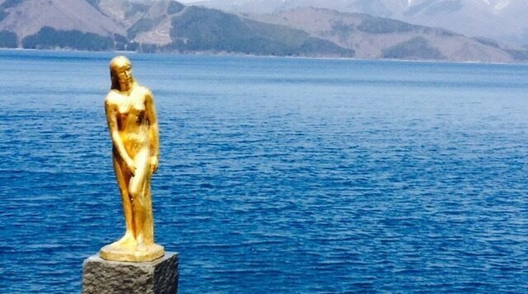 Lake Tazawa. The deepest lake in Japan.