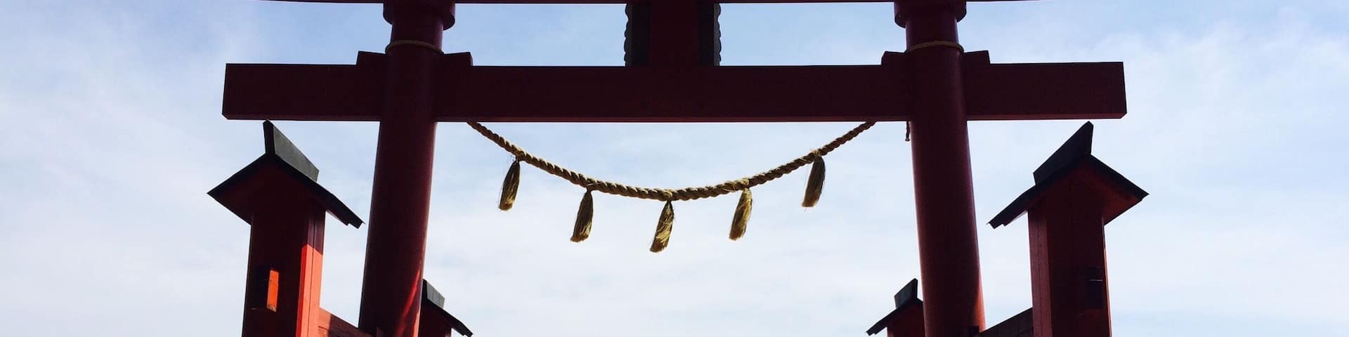 Shrine at Lake Tazawa, Akita prefecture