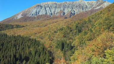 The South side of Daisen volcano from Kagikake Pass.