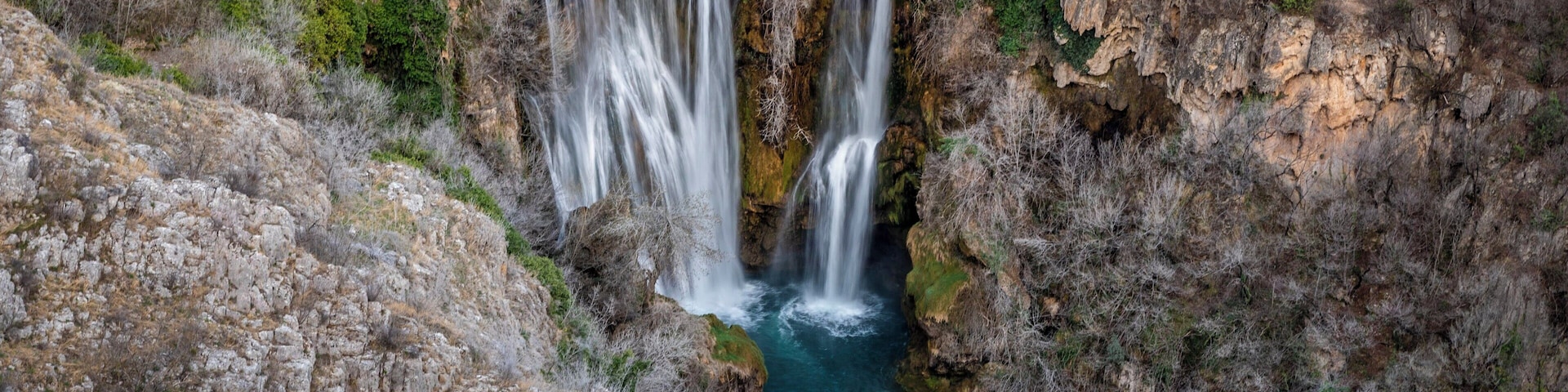 Close up of the Manojlovacki fall a little bit before the sun was setting. 
#Nature