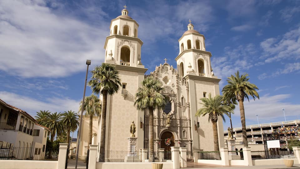 St. Augustine Cathedral in the El Presidio district of downtown Tucson, AZ.; Shutterstock ID 43873015