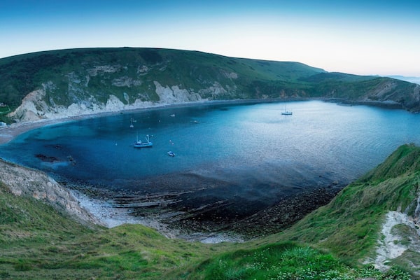 Peaceful Sunrise at Lulworth Cove