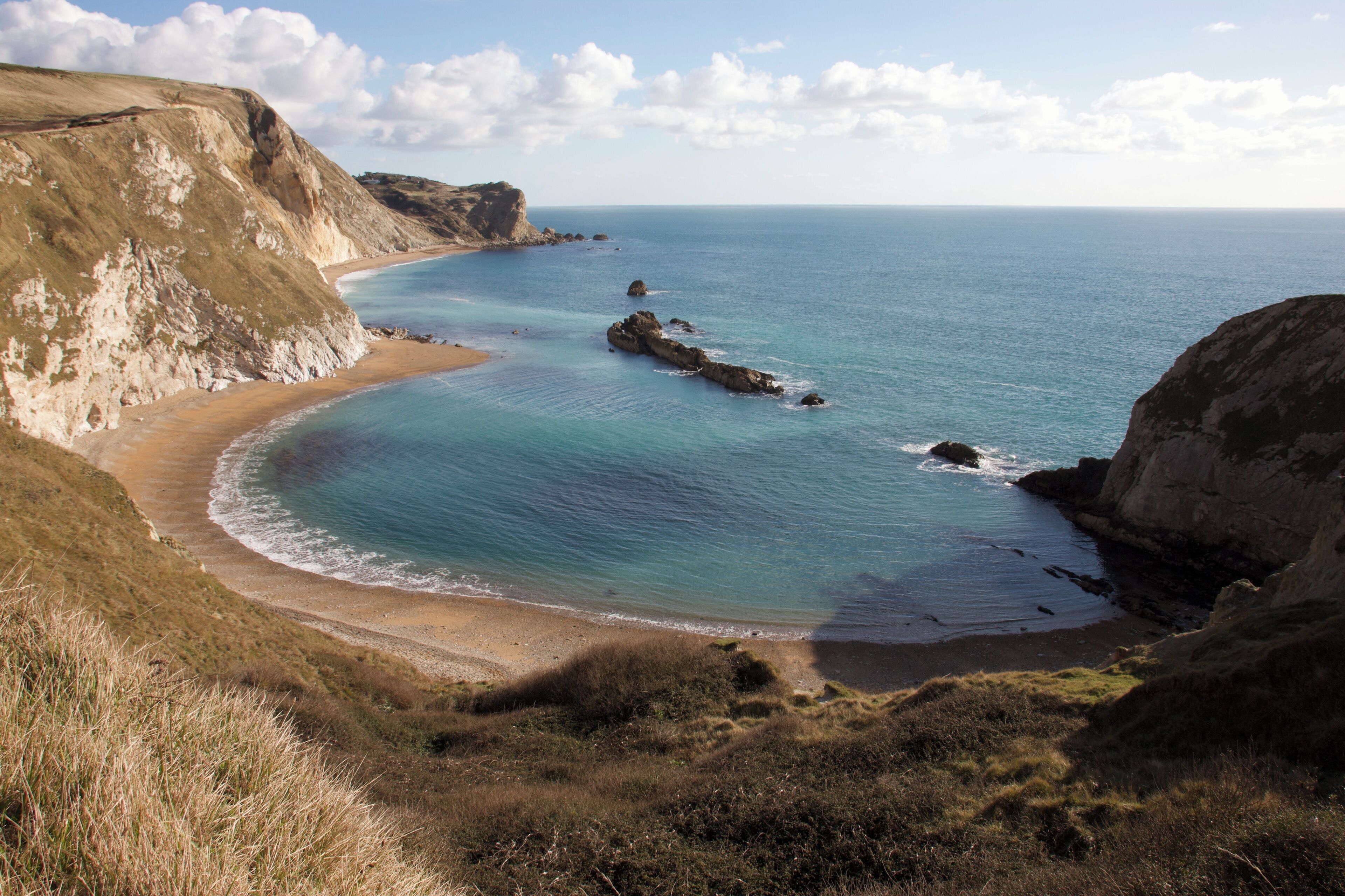 Beautiful Lulworth Cove in a sunny November. #LifeAtExpediaG​roup