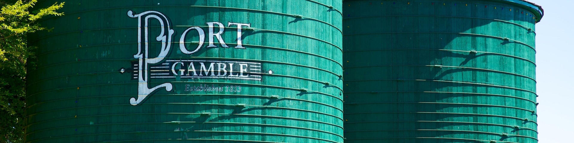 Port Gamble featuring signage