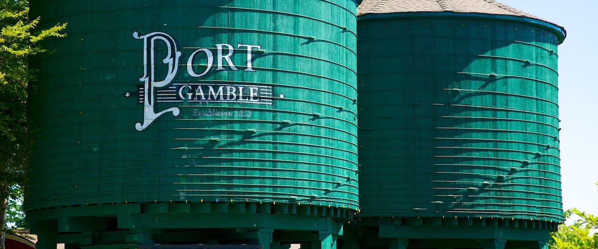 Port Gamble featuring signage
