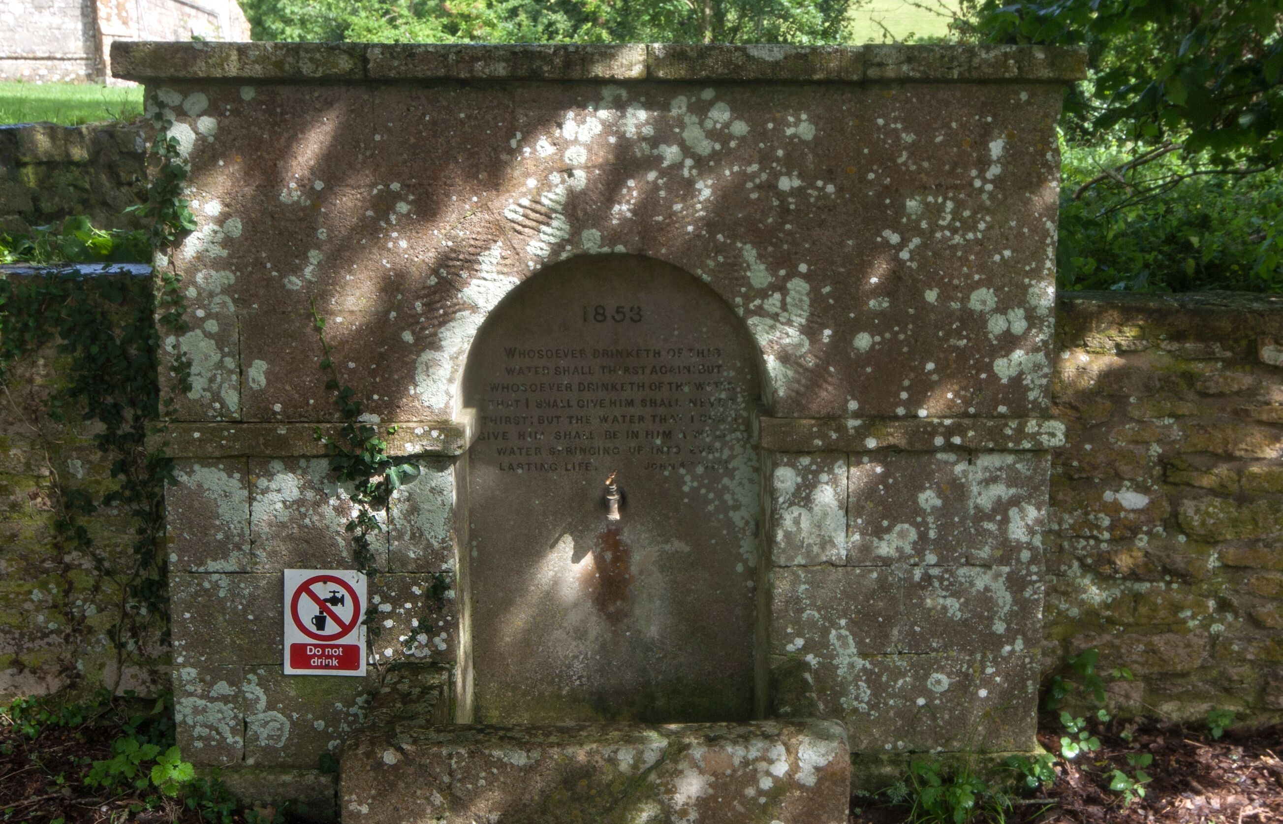 The ghost village of Tyneham,Dorset.
The village was subject to a compulsory purchase order by the Ministry of Defence,
All the residents had to leave, as the site was needed for D Day preparations, never to return.
This is the Church water spout.

#History