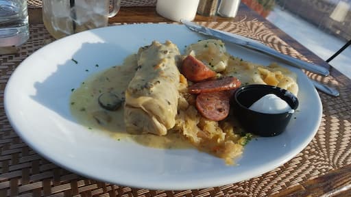 Great little restaurant serving American-Ukranian dishes.