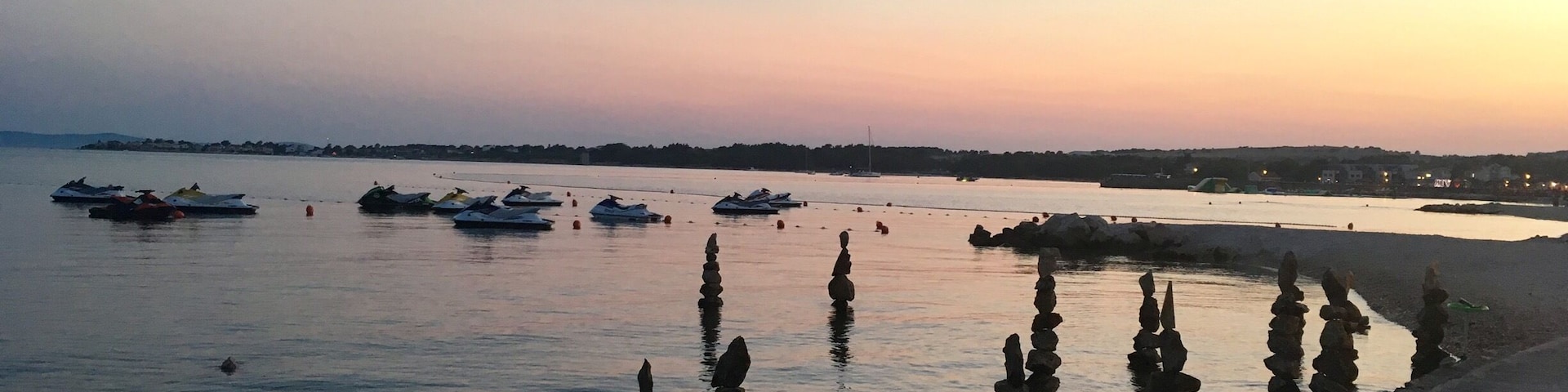 Sunset in Vir