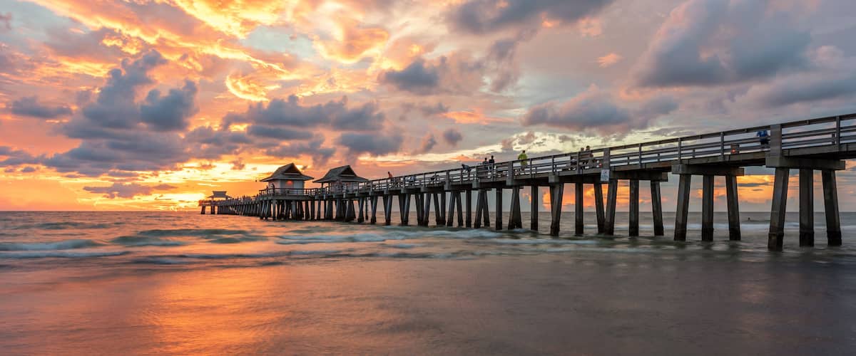 Famous Naples Pier, Florida
