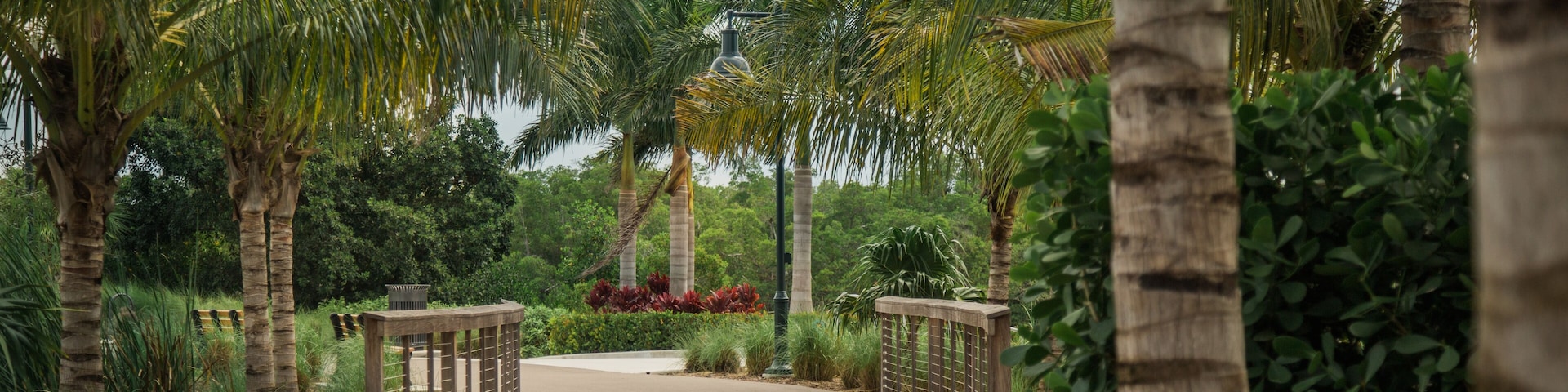 Baker park in Naples florida in southwest florida