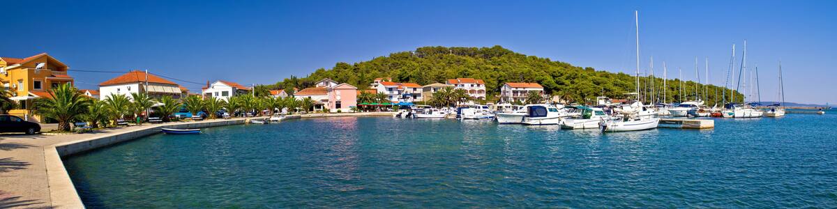 Kukljica, Island of Ugljan panoramic view