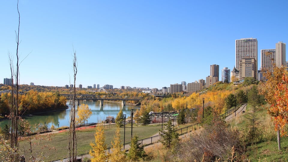 Fall In The River Valley, Louise McKinney Park, Edmonton, Alberta