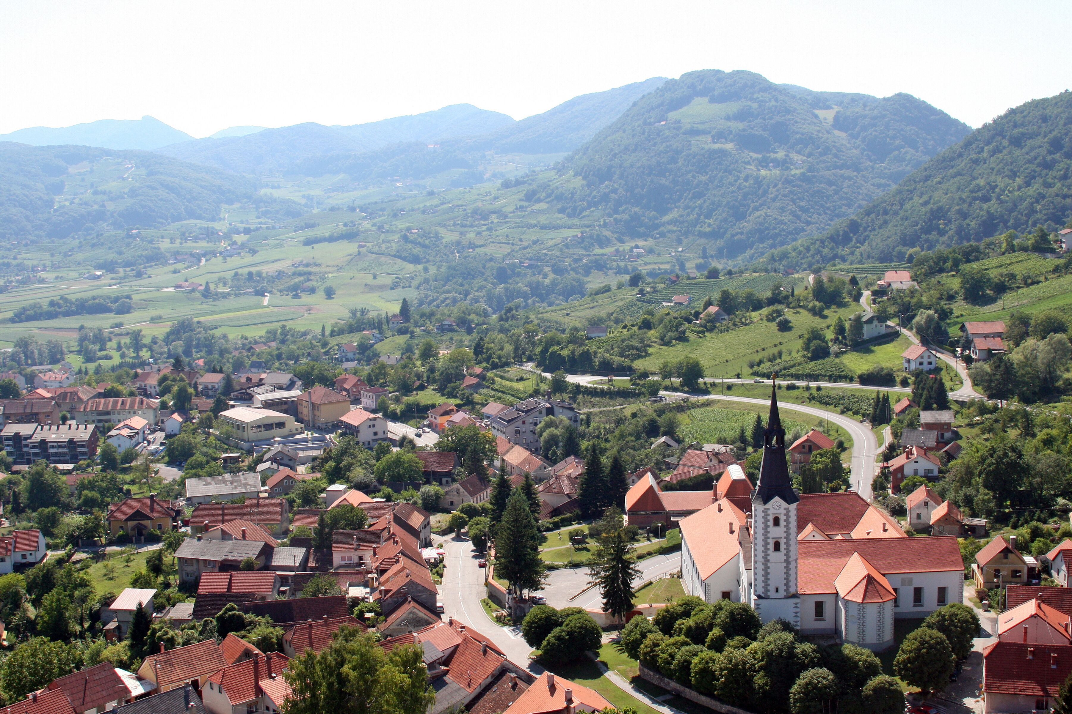 Parish Church of the Assumption of the Virgin Mary and Franciscan Monastery in Klanjec, Croatia