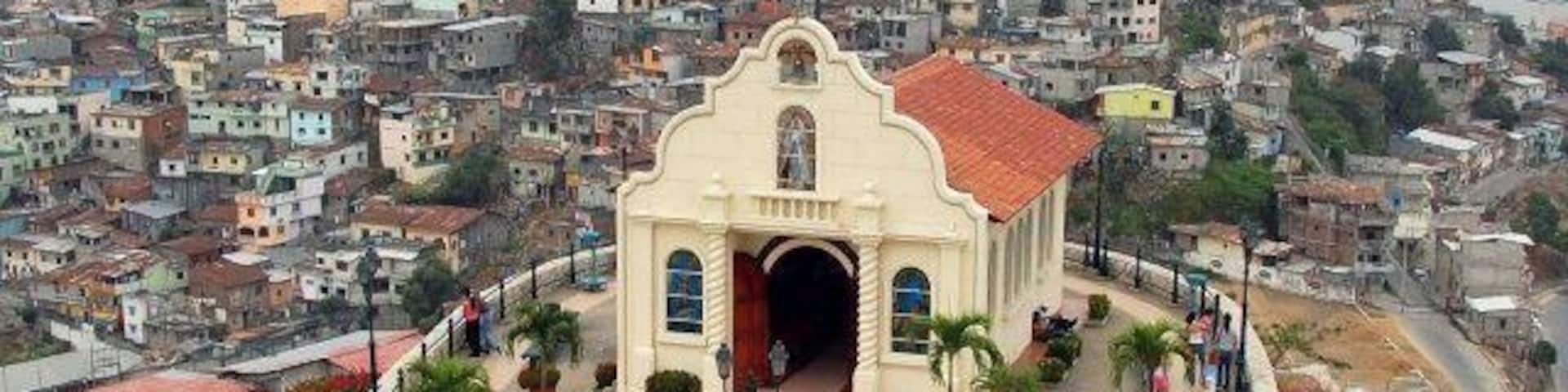Top of the Cerro Santa Ana, Guayaquil