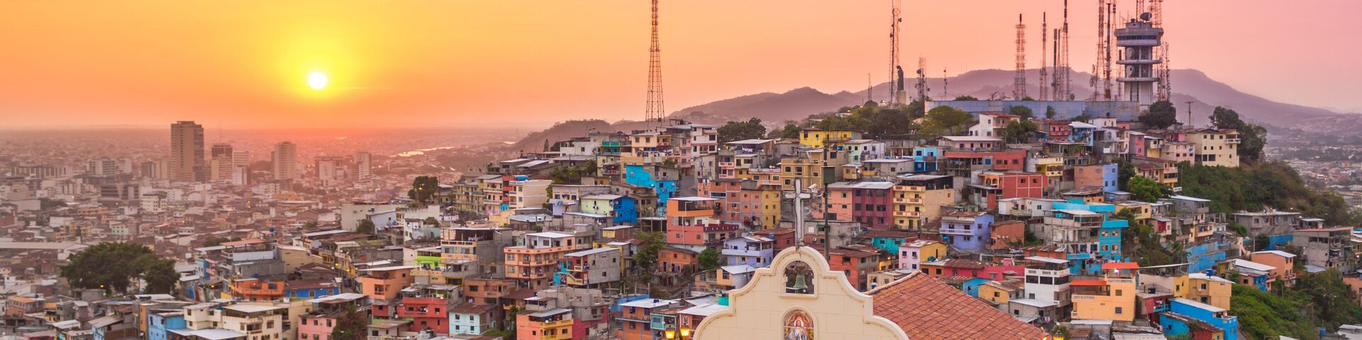 Sunset in Guayaquil