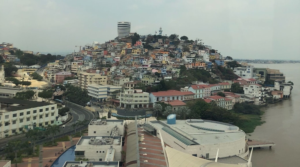 View from the tallest Ferris wheel in South America. La Perla. Guayaquil, Ecuador