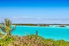 View across turquoise waters of Chalk Sound, Providenciales, Turks and Caicos