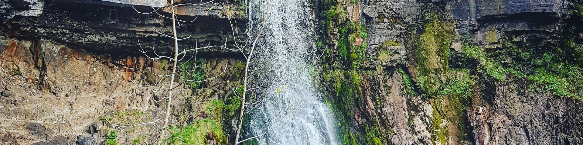 Lngleton falls 16 waterfalls on the trail.