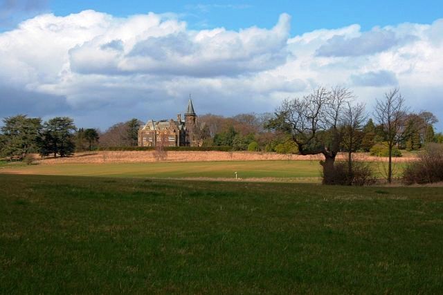 Grey Towers from Old Nunthorpe Built in the 1860s by Middlesbrough ironmaster William Randolph Innis Hopkins who was later made bankrupt as a result of the Tay Bridge disaster in 1879 (his firm built the bridge). For twenty years Grey Towers was lived in intermittently until it brought by Sir Arthur Dorman who lived in it for more than thirty years until his death in 1931. Grey Towers once more became vacant until used as the Poole Sanatorium (for Tuberculosis). Eventually the hospital was closed and by the 1990's it was virtually derelict. Now it has been restored and divided into executive flats and apartments.