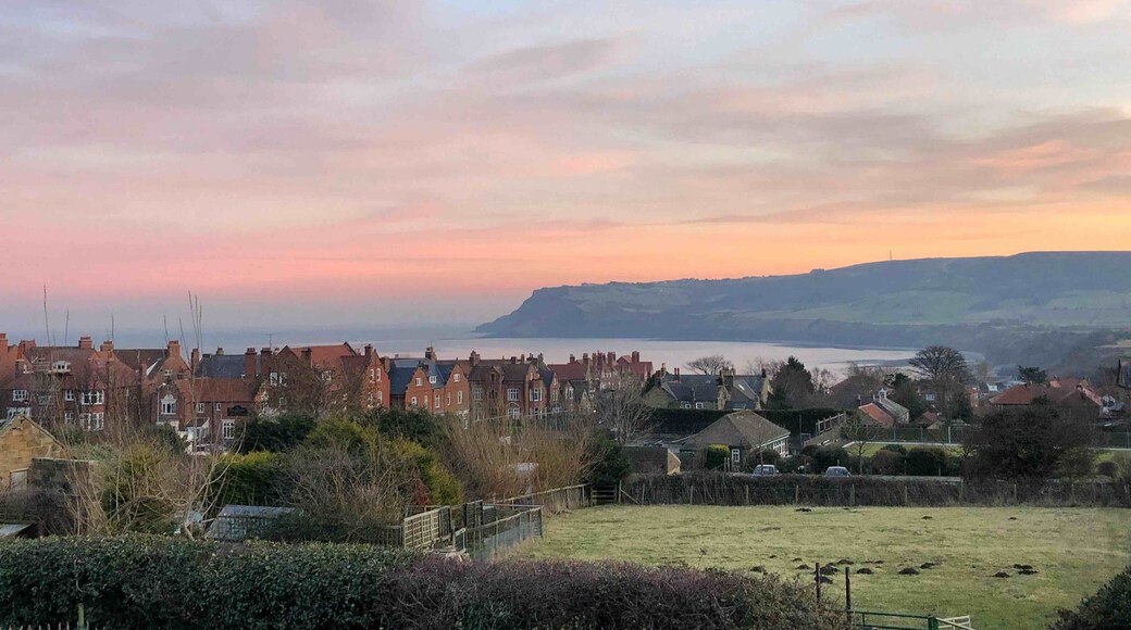 Ravenscar sunset, North Yorkshire, viewed from Robinhood’s bay MyBackyard