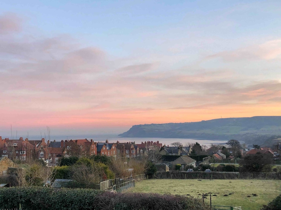 Ravenscar sunset, North Yorkshire, viewed from Robinhood’s bay MyBackyard