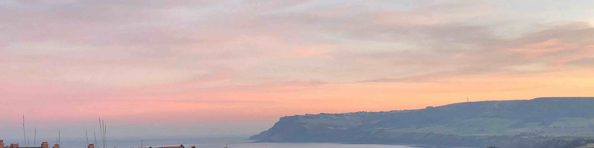Ravenscar sunset, North Yorkshire, viewed from Robinhood’s bay MyBackyard