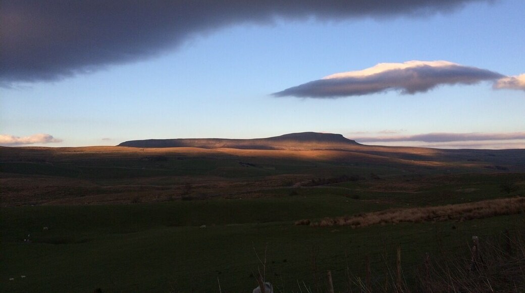 View of Penyghent from Selside...