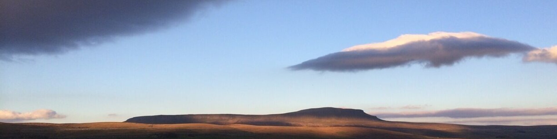 View of Penyghent from Selside...