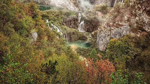Plitvice Lakes National Park, this is the view from near Entrance 1, the rainy day was the perfect day for me here as I wanted to photograph it without so many people and with some interesting clouds and such...but it’s an incredibly scenic park regardless. Worth visiting at least once in your lifetime...