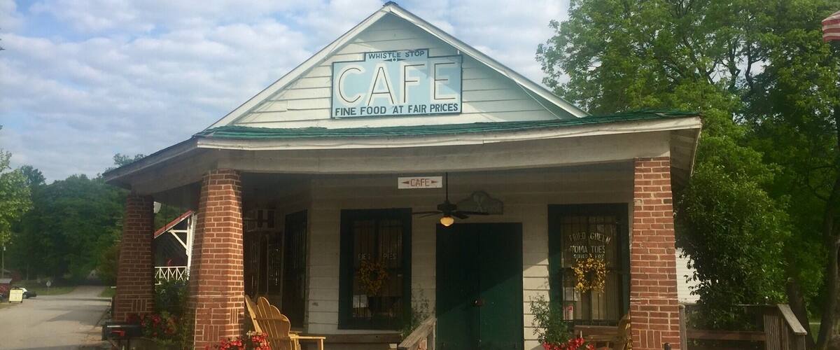 Most people would have never known about the Whistle Stop Cafe in Juliette, Georgia had it not been for the movie, "Fried Green Tomatoes." Great little town.