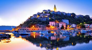 Morning blue.
Ancient Town of Vrbnik harbor view morning glow, Island of Krk, Kvarner bay archipelago, Croatia. Taken in early winter dawn.
#BVSBlue
