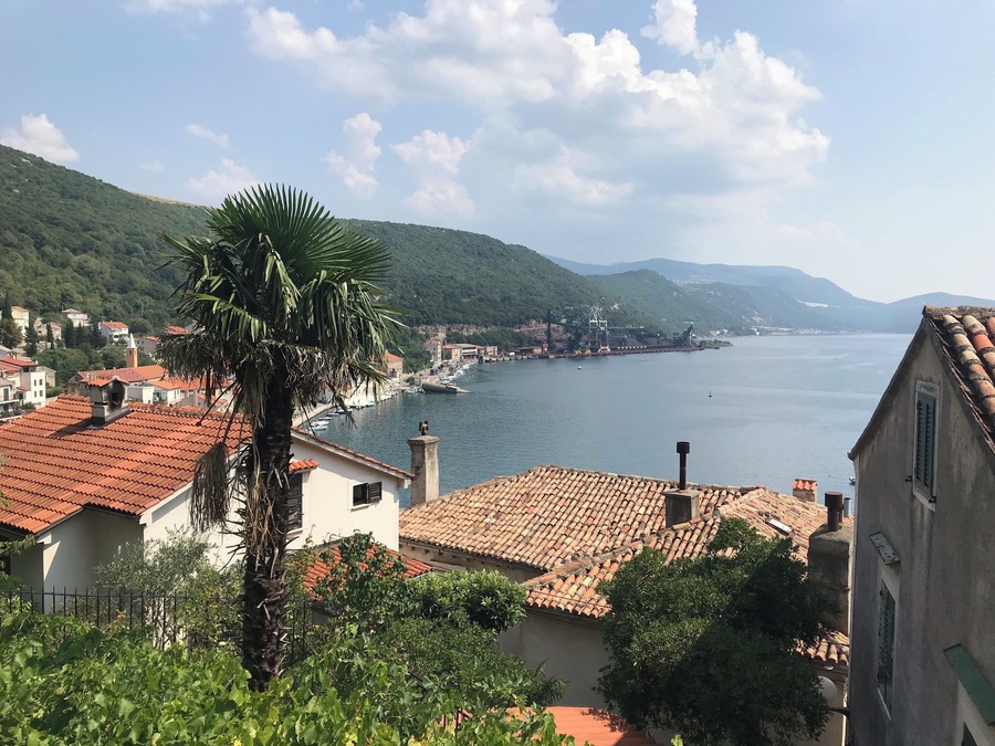 View on the „fjord“ of Bakar, Croatia
