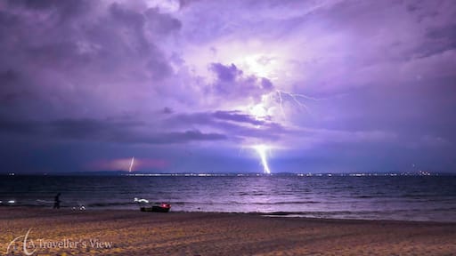 Monsoon season in Malaysia. Beaches is not always about clear skies. It's quite a show to see when Zeus decide to have fun above your head.
#beach