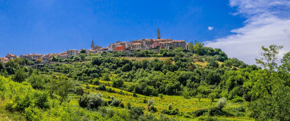 Village Buje in Istria, Croatia