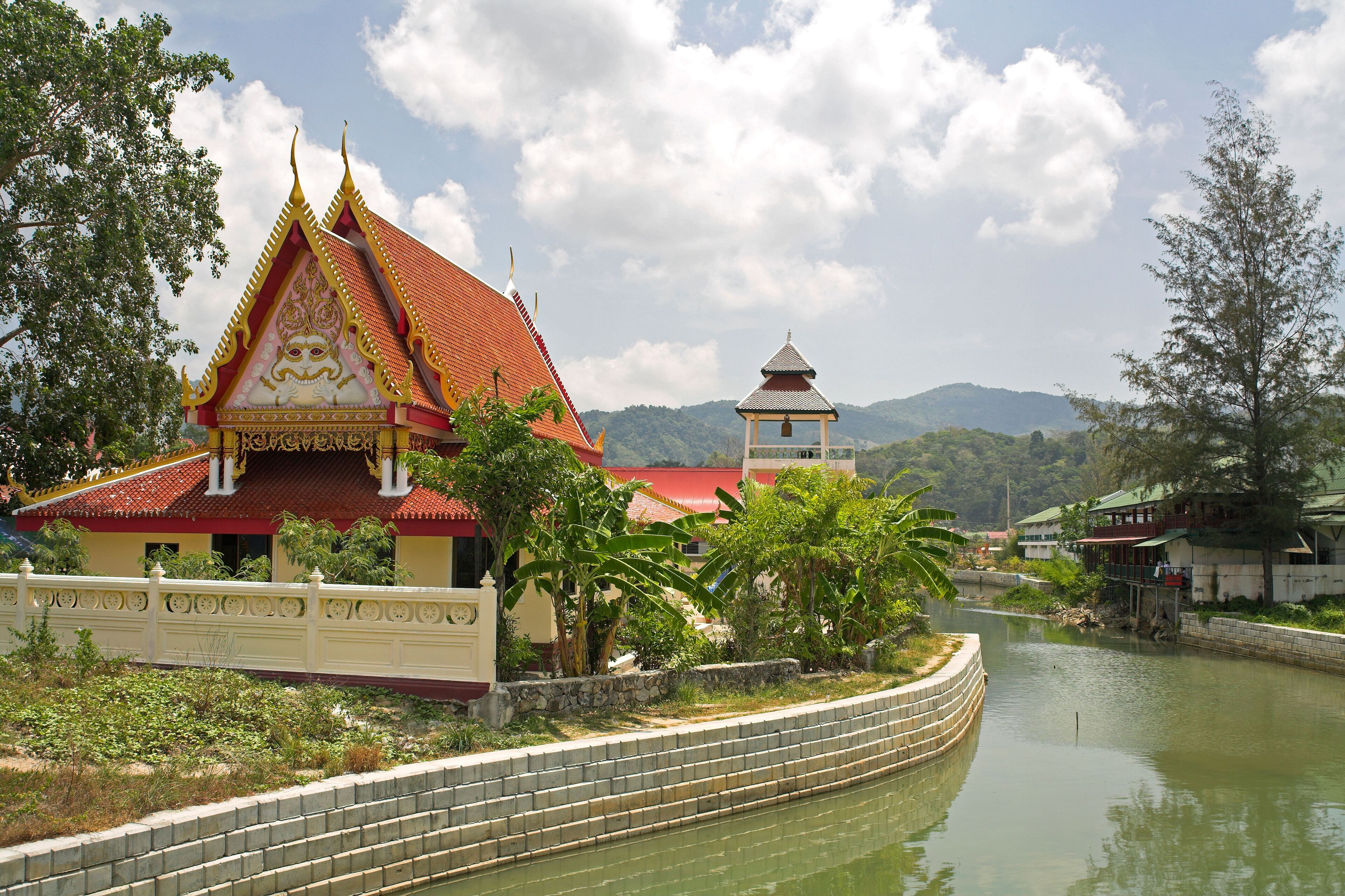 Wat, Temple, Kamala, Phuket Island Thailand