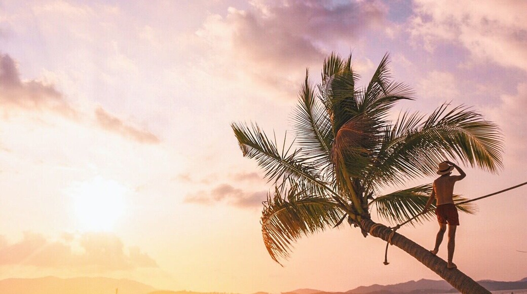 This island was one of my favorite spots in Thailand. The water was perfectly warm, and the sunset at Naka Noi Island was incredibly colorful. #EndlessSummer