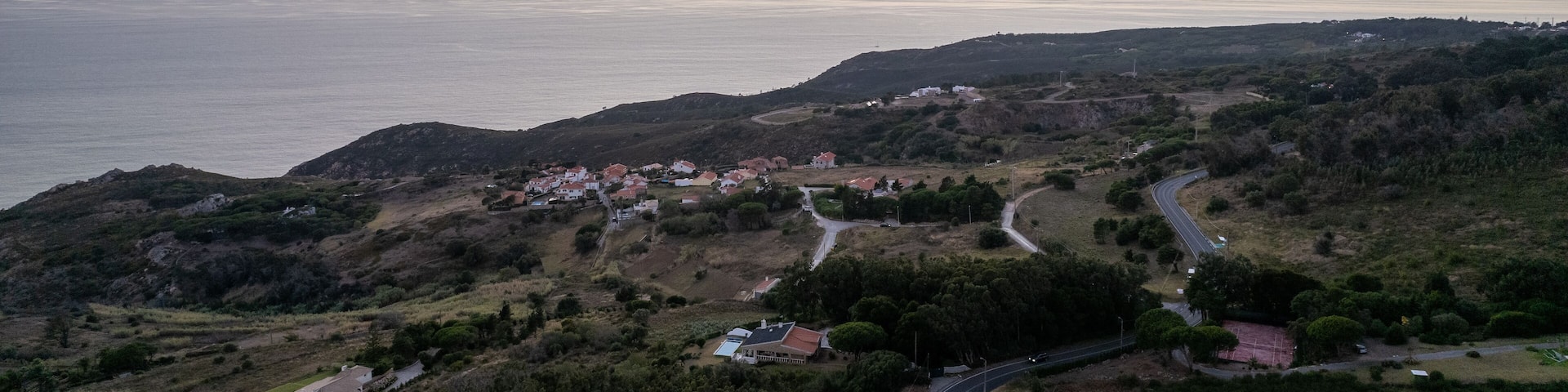 Sunset in Azóia Portugal