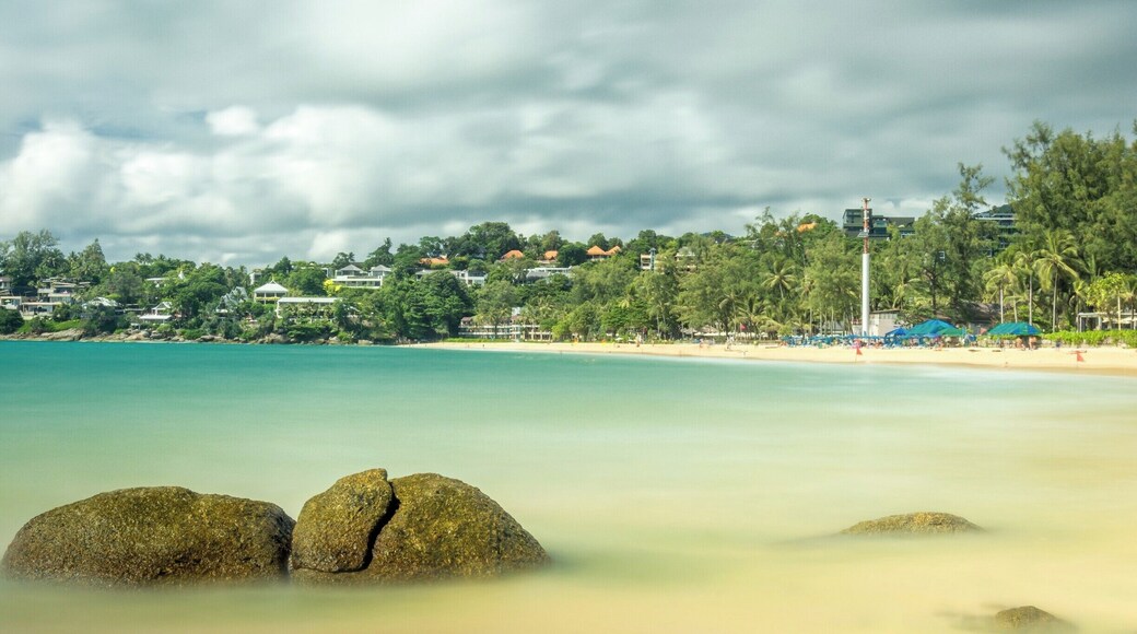 This is Kata Beach, very popular with tourists and hopefully this photo will confirm why it is so popular. The long exposure gives a nice dreamy appearance, hopefully inducing a sense of holiday calm.