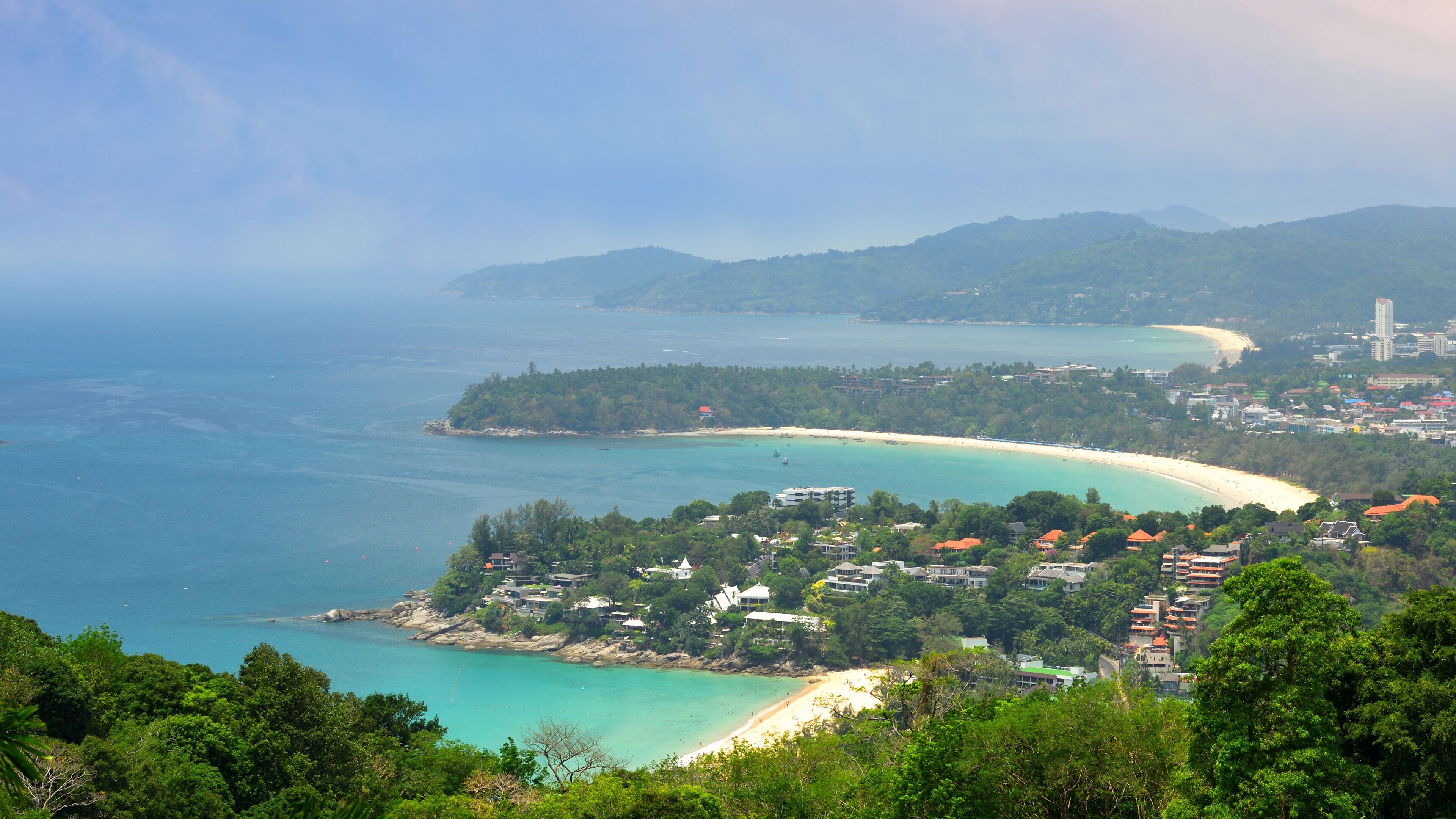 Viewpoint of Karon beach in Phuket, Thailand