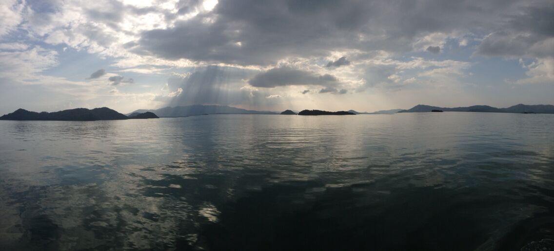 Almost sunset when i capture this photo