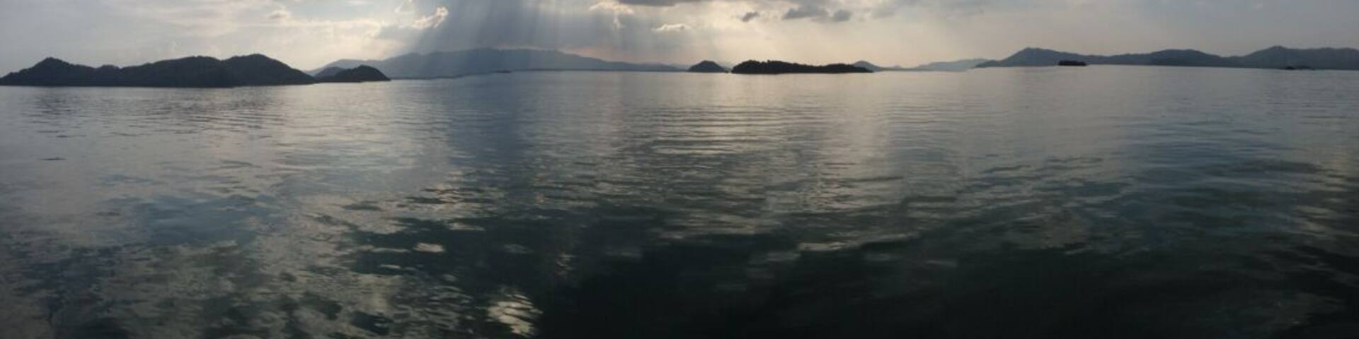 Almost sunset when i capture this photo