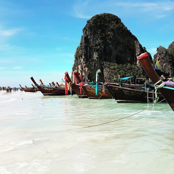 Amazing views, amazingly clear water.