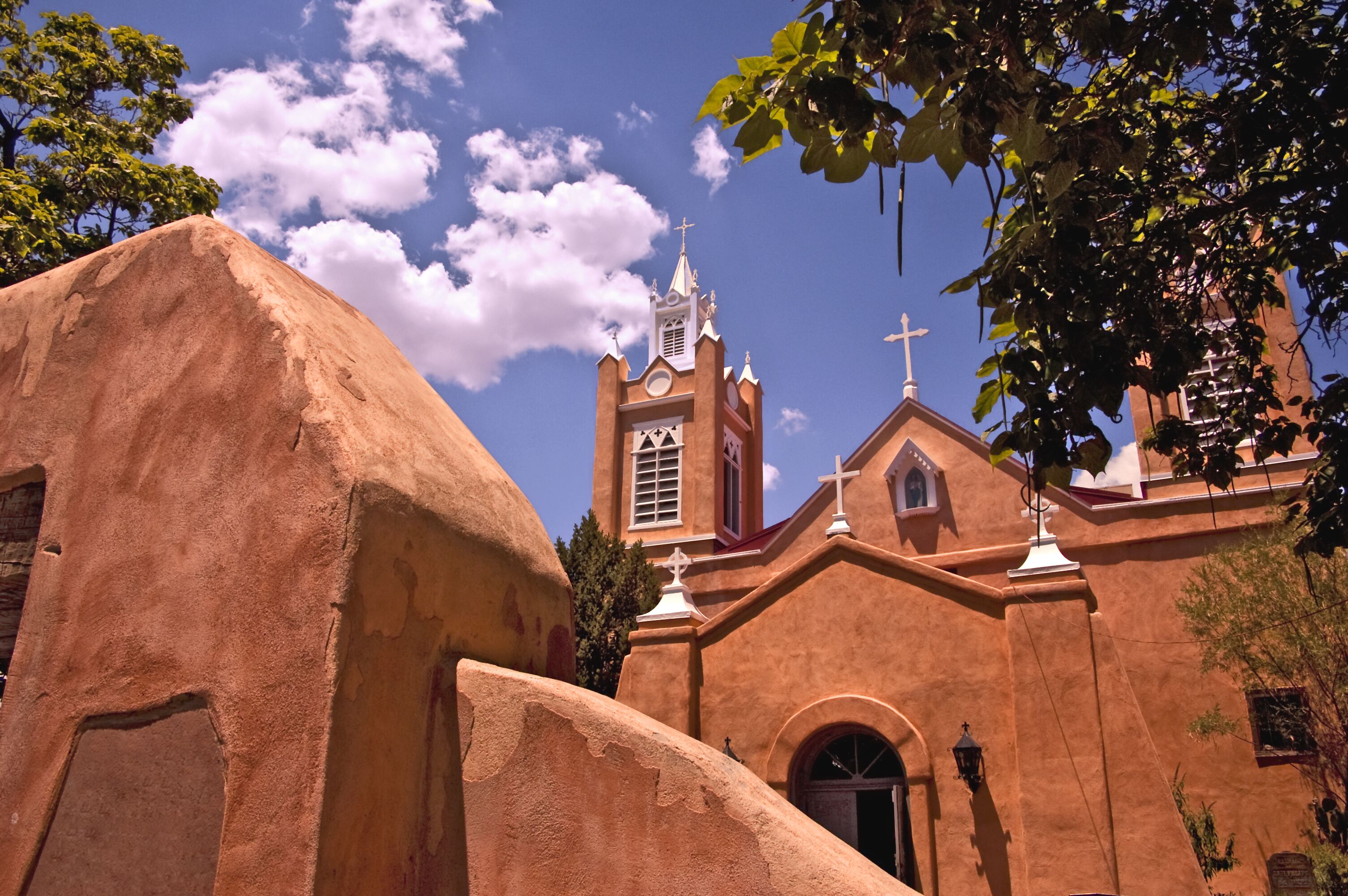 Historic San Felipe de Neri Church in Albuquerque; Shutterstock ID 59217037
