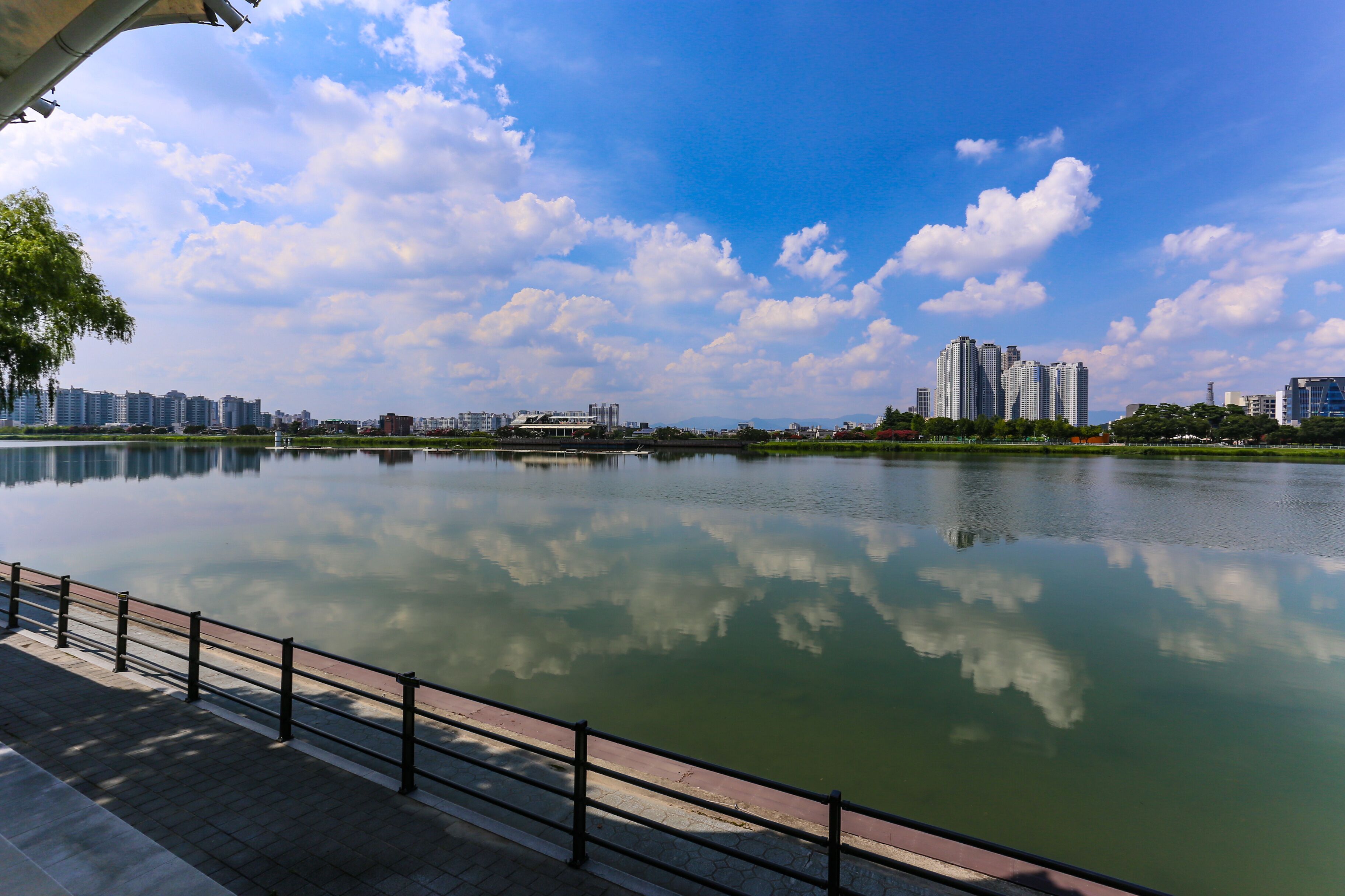 Suseongmot Lake, Suseong-gu, Daegu, Korea