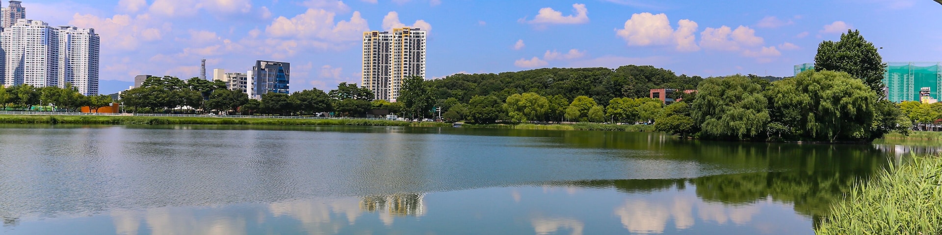 Suseongmot Lake, Suseong-gu, Daegu, Korea